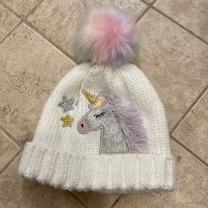 The children place unicorn hat 12/24 month old